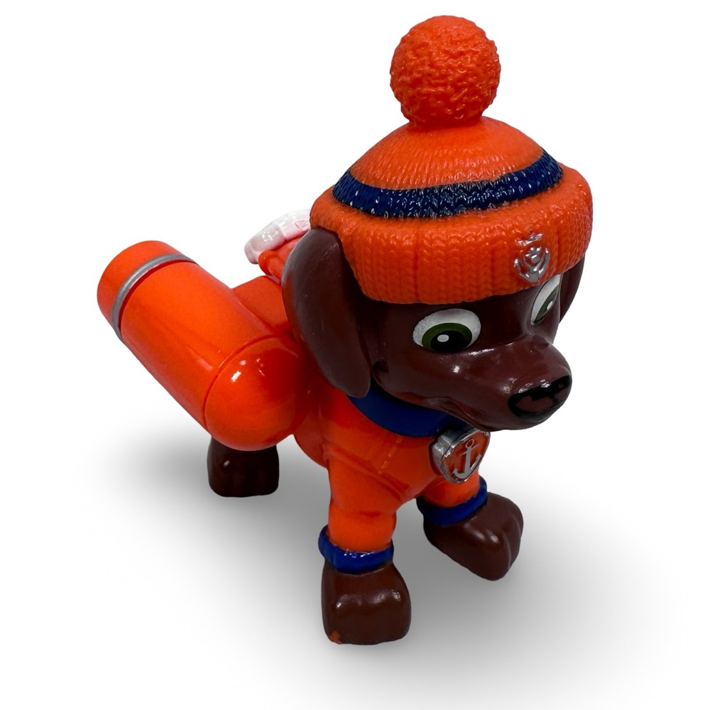 Paw Patrol‎ Zuma Arctic Figure Orange Water Rescue Pup Beanie Hat Spin Master